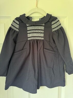 BAMBOO Navy Blue Girls' dress